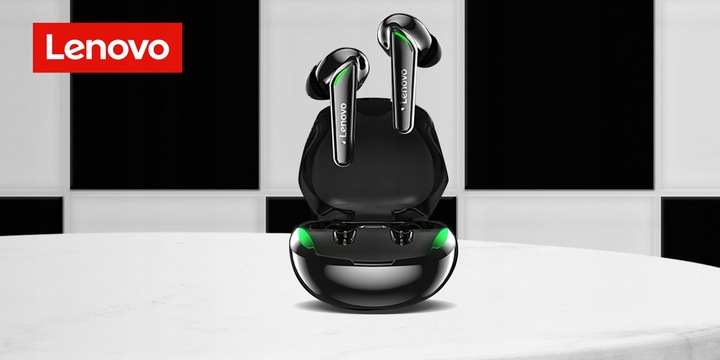 ORYGINALNE SŁUCHAWKI LENOVO XT92 BEZPRZEWODOWE GAMINGOWE BLUETOOTH 5.1