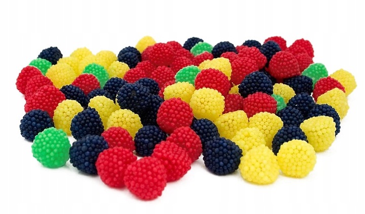 ŻELKI MALINKI 1KG VANGUSTO