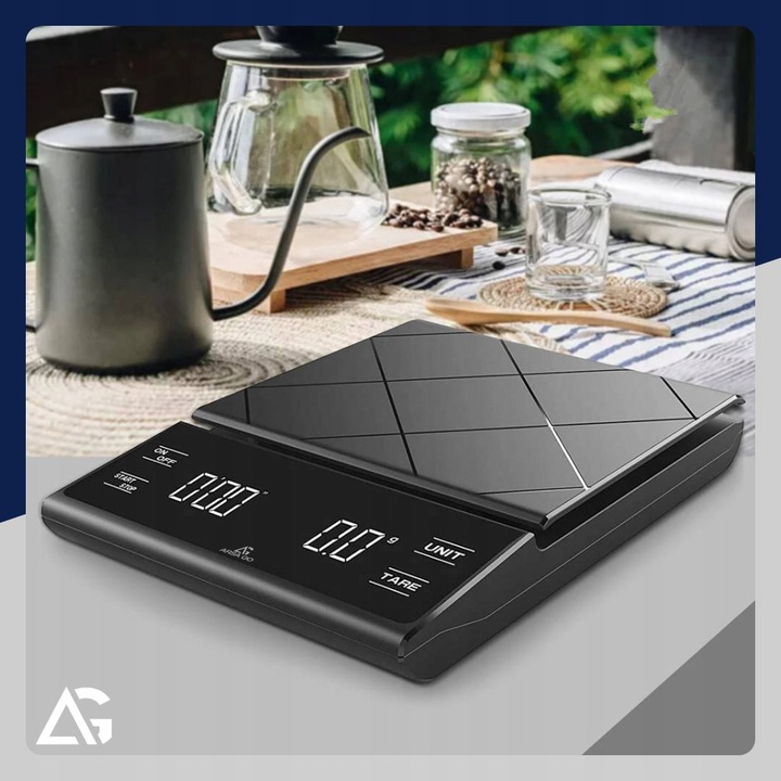 WAGA KUCHENNA PRECYZYJNA 3000g / 0,1g WYŚWIETLACZ LICZNIK DO PARZENIA