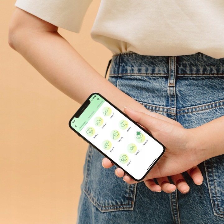 WIBRATOR JAJKO Z APLIKACJĄ ZDALNIE STEROWANY TELEFONEM BLUETOOTH DLA PAR