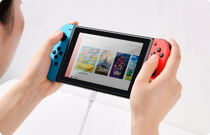 BASEUS MOCNY KABEL USB-C SZYBKIE ŁADOWANIE PRZEWÓD TYP-C PD 100W 5A QC 2M