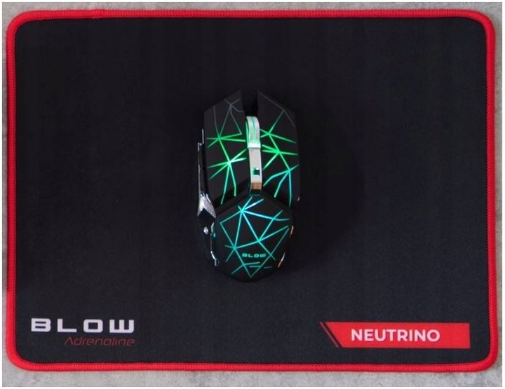 MYSZKA GAMINGOWA DLA GRACZY BEZPRZEWODOWA KOMPUTEROWA MYSZ OPTYCZNA LED RGB