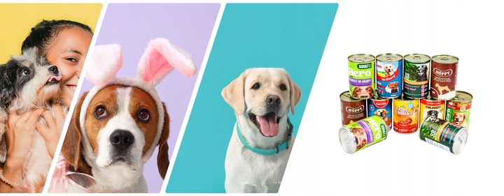 Karma mokra dla psa Puszka Duży Pakiet Mieszany Mix smaków 20 szt x