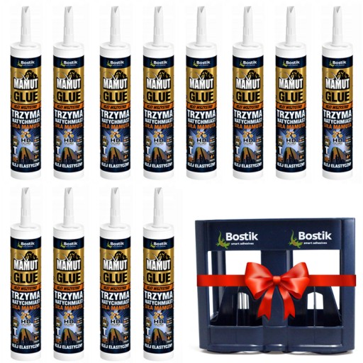 MAMUT GLUE KLEJ UNIWERSALNY MONTAŻOWY BIAŁY 290 ml BOSTIK