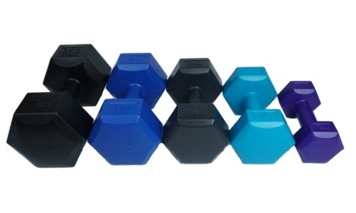 Zestaw Hantli Hantelków Ciężarki Bitumiczne do Ćwiczeń 2x 5kg