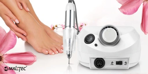 FREZARKA DO PAZNOKCI MANICURE PEDICURE PROFESJONALNA 65W ZESTAW FREZÓW