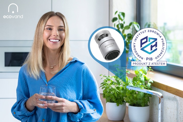 PERLATOR z przegubem ECOVAND PRO 4 L/MIN M22 OSZCZĘDZA -60% WODY