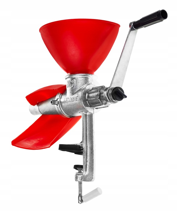 MASZYNKA ŻELIWNA SOLIDNA WYCISKARKA DO PRZECIERANIA POMIDORÓW OWOCÓW MOCNA