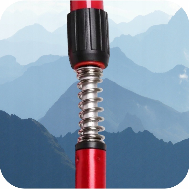 KIJKI DO NORDIC WALKING chodzenia kije trekkingowe MEGA WYGODNE zestaw 2szt