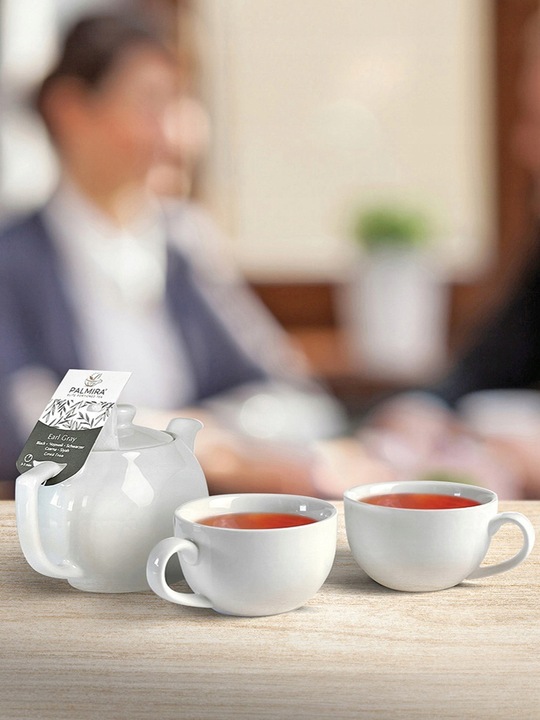 Herbata czarna liściasta Earl gray olej bergamotki Deluxe Palmira 15 saszet