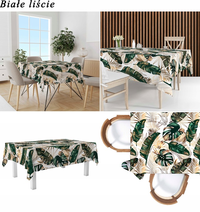 OBRUS PLAMOODPORNY 120X160 WZORY