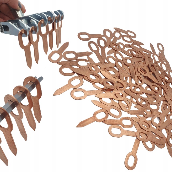 Zgrzewarka spoter podkładki Bity proste SPOTTER 100sztuk