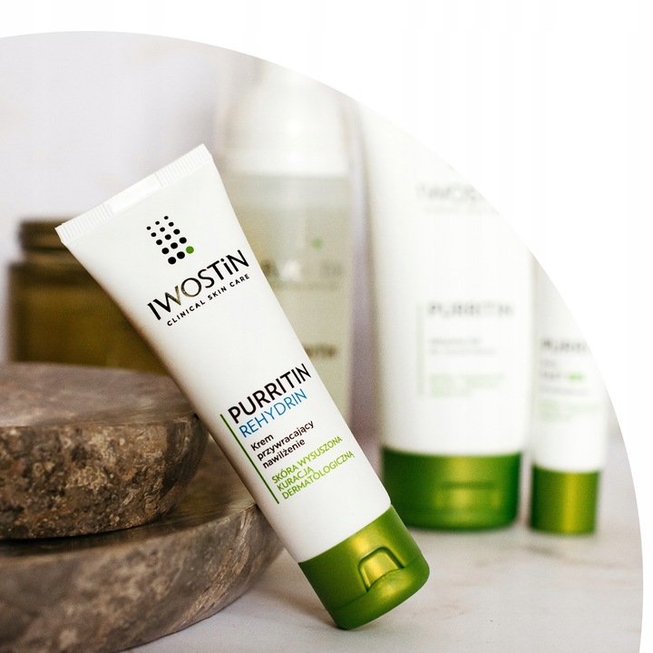 Iwostin Purritin Rehydrin Krem Nawilżający 40ml x2