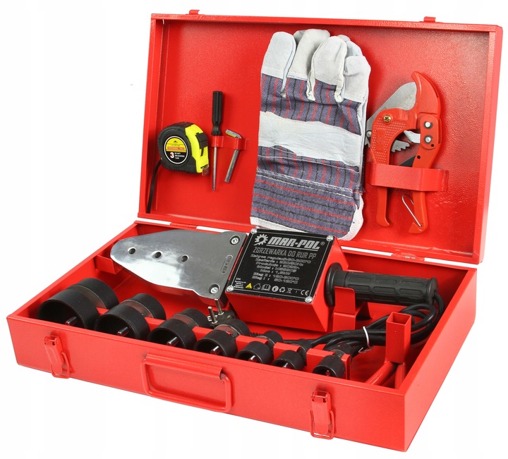 ZGRZEWARKA DO RUR PCV PP ZGRZEWANIE POLIFUZYJNA MATRYCE AKCESORIA