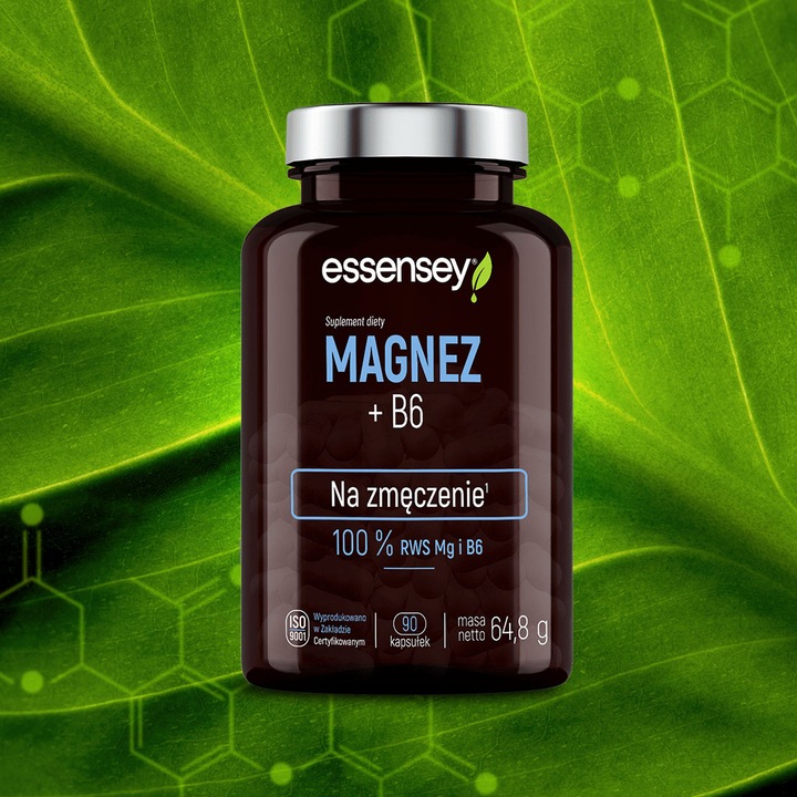 MAGNEZ NA SKURCZE ZMECZENIE STRES SEN 100% RWS COMPLEX 4 FORMY + WIT B6
