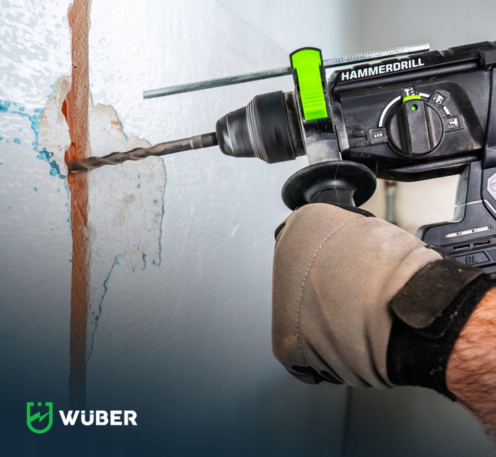 WIERTARKA MŁOTOWIERTARKA 1000 W AKUMULATOROWA 2 J MŁOT UDAROWY MOCNA