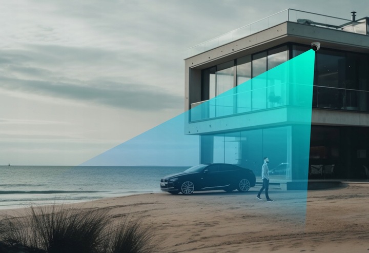 Kamera IP DS-2CD1041G0-I/PL(2.8MM) 4MP LED 30m Aplikacja Hikvision - 4 szt