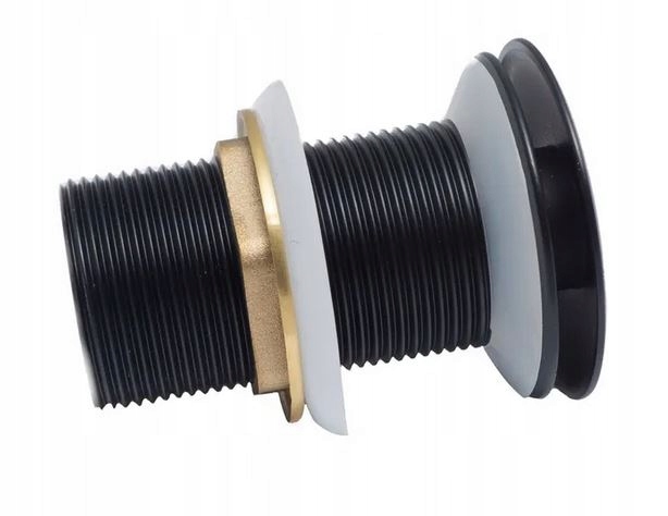 KOREK KLIK KLAK CZARNY UMYWALKOWY DO UMYWYLAKI BEZ PRZELEWU MOSIĘŻNY TRWAŁY