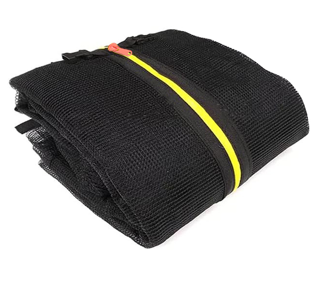 SIATKA DO TRAMPOLINY ZEWNĘTRZNA 8FT 244/250/252 na 6 SŁUPKÓW MOCNA OCHRONNA