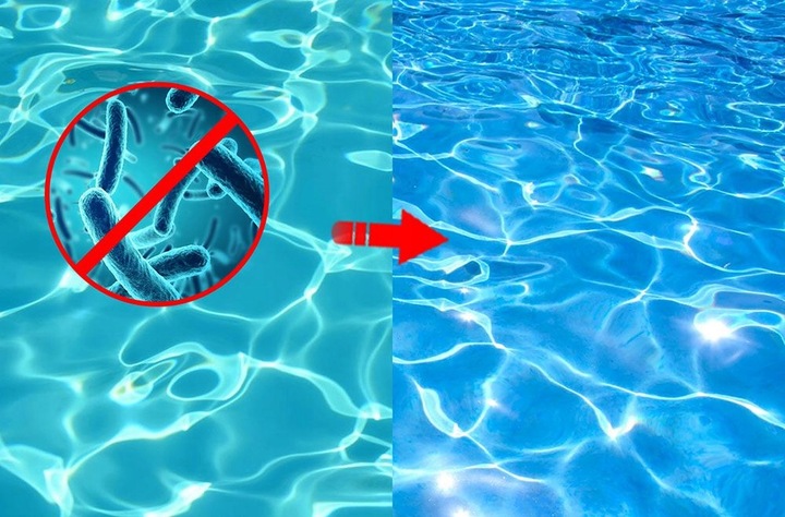 AKTYWNY TLEN do Jacuzzi Basenu spa Wody 1kg BEZ CHLORU Basen Tabletki