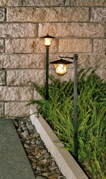 LAMPA LED SOLARNA DO OGRODU OŚWIETLENIE OGRÓD WYSOKA 155CM SOLAR LAMPKA