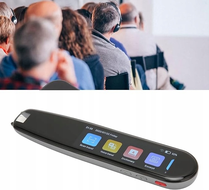 TRANSLATOR TŁUMACZ JĘZYKÓW DŁUGOPIS ELEKTRONICZNY SKANER TEKSTU I MOWY