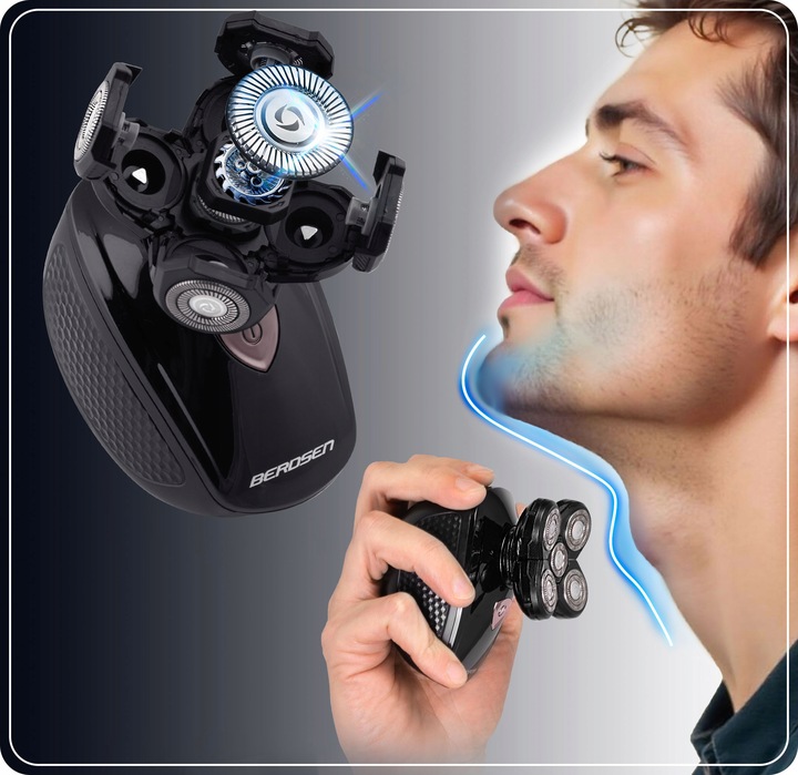 Golarka męska trymer maszynka do golenia do brody włosów głowy 5w1