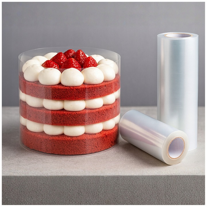 FOLIA RANTOWA RANT OWIJKA CUKIERNICZA DO OBRĘCZY RANTOWEJ 20cm x 10m