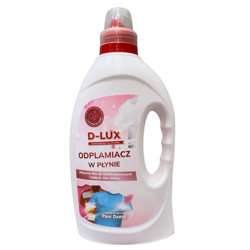 D-LUX Odplamiacz do prania kolorowego i białego z aktywnym tlenem 1L
