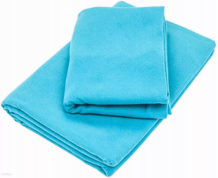 2x RĘCZNIK SZYBKOSCHNĄCY Z MIKROFIBRY PLAŻOWY 70x140 + 50x90 KOMPLET 2szt.