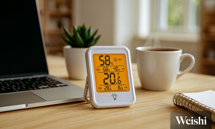 TERMOMETR pokojowy STACJA POGODOWA pogody HIGROMETR wewnętrzny