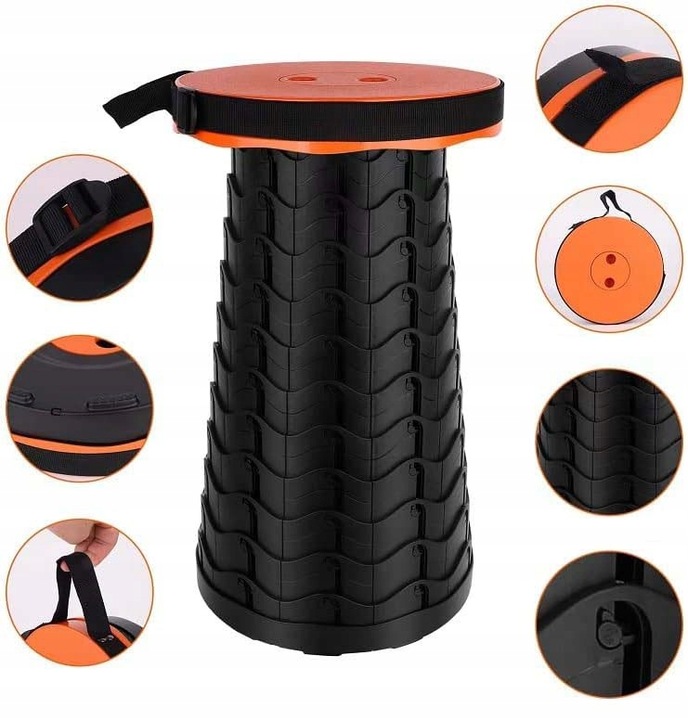 TABORET KRZESŁO TURYSTYCZNE SKŁADANE STOŁEK 67