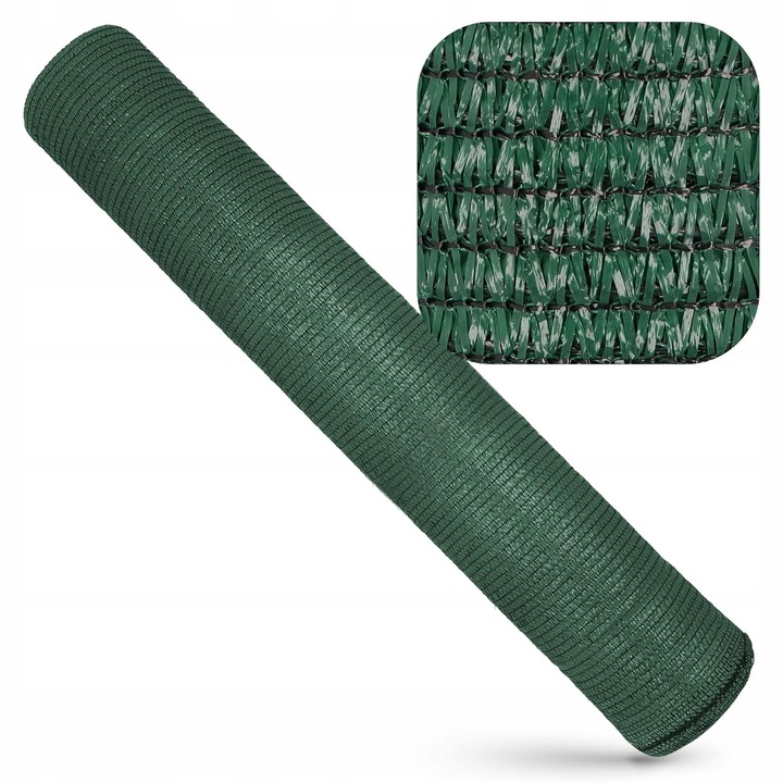 SIATKA CIENIUJĄCA 1,5x25m MASKUJĄCA 95% OSŁONA MATA NA OGRODZENIE PŁOT