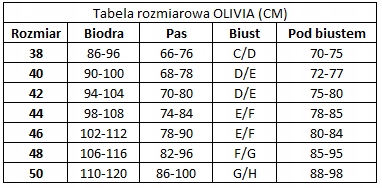Kostium Strój Kąpielowy Push-Up Wyszczuplający 44