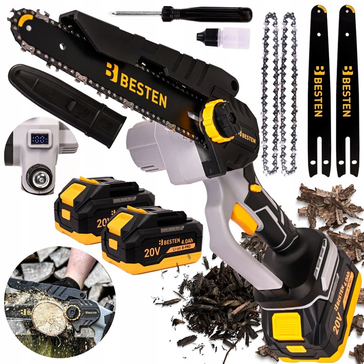 Pilarka Piła Łańcuchowa Akumulatorowa Bezszczotkowa 2XAKU 8 Cali