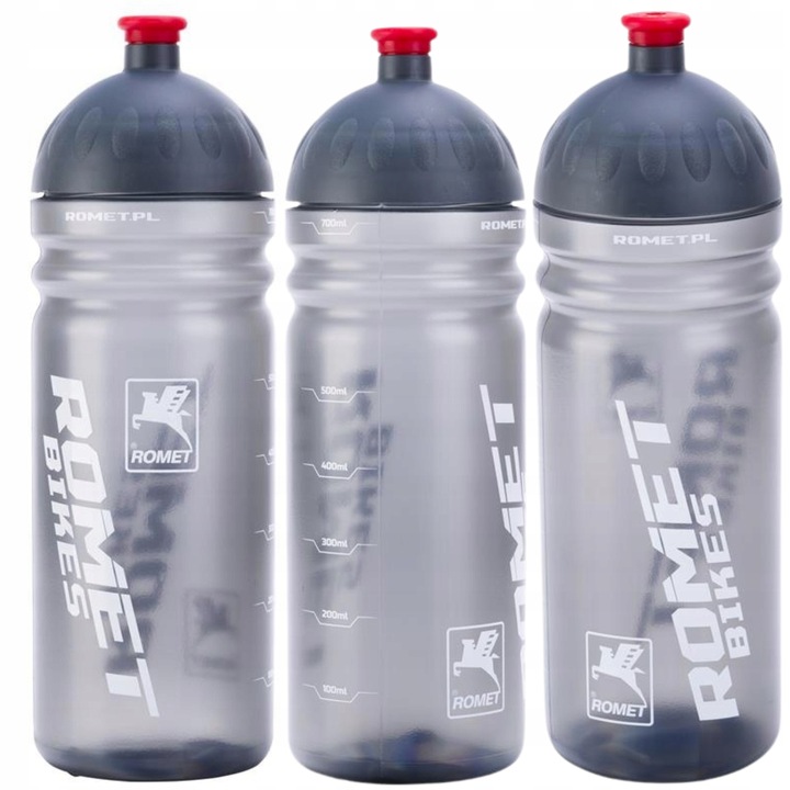 BIDON Rowerowy 700ml ROMET Koszyk UCHWYT na Bidon zestaw DO ROWERU