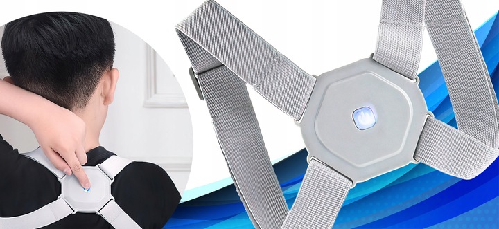 INTELIGENTNY KOREKTOR WAD POSTAWY PROSTE PLECY ZDROWY KRĘGOSŁUP SZELKI