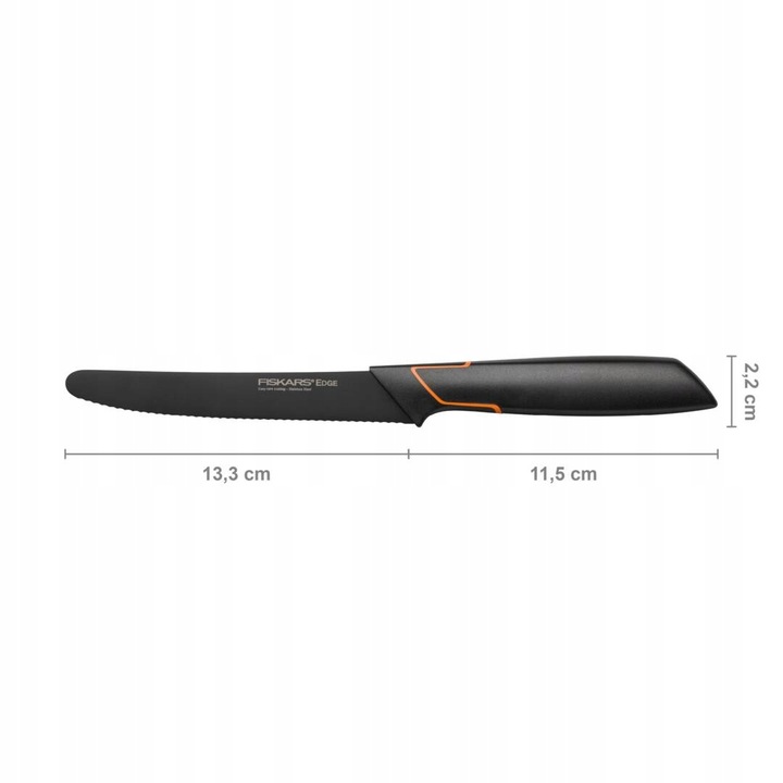 FISKARS EDGE NÓŻ DO POMIDORÓW 13CM STAL NIERDZEWNA