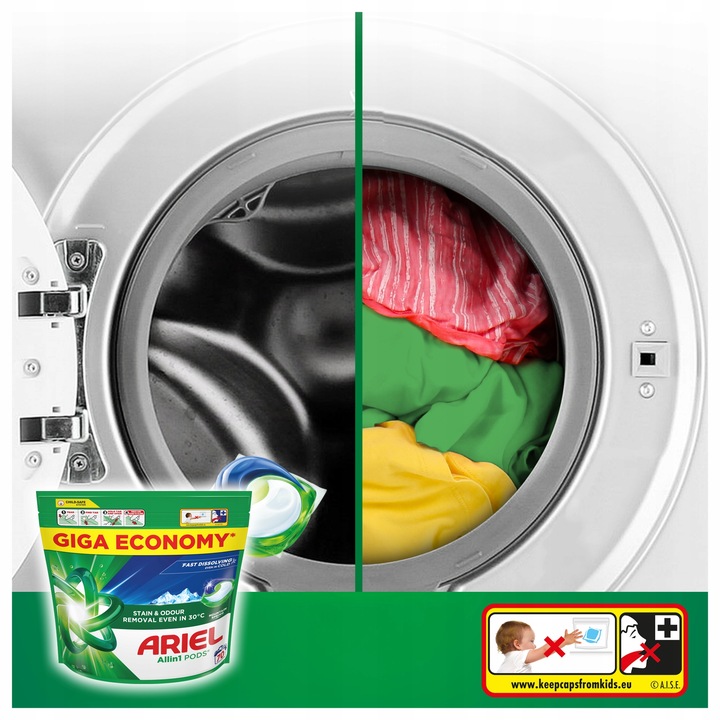 Ariel All-in 1 PODS Mountain Spring Kapsułki do prania 2x70sztuk