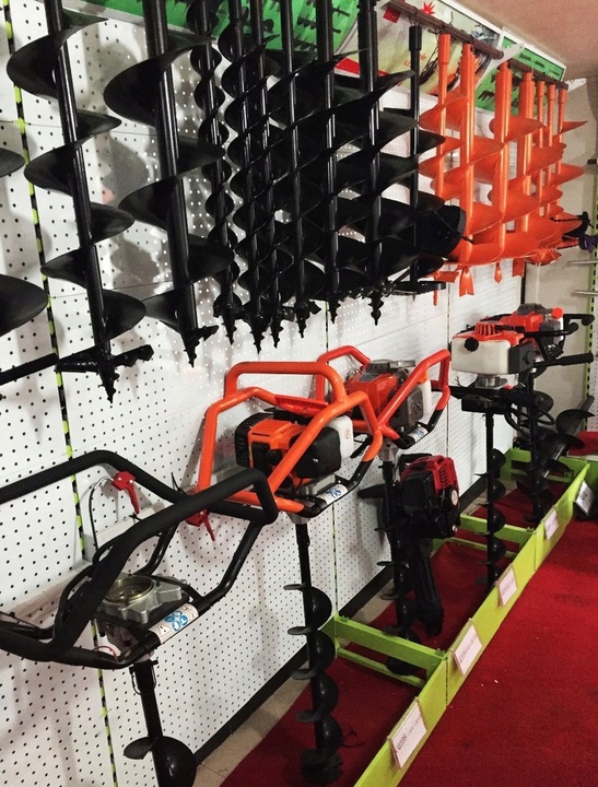 WIERTNICA SPALINOWA glebowa świder HEXAGON + GRYZZLY PRO 10/20/30