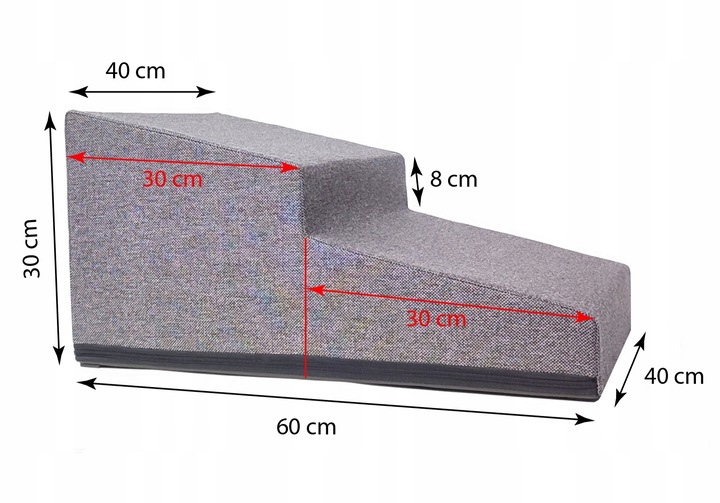 SCHODY DLA PSA 3 STOPNIE DLA JAMNIKA