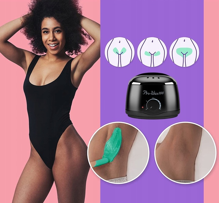 Podgrzewacz wosku 6x wosk twardy Zestaw depilacja