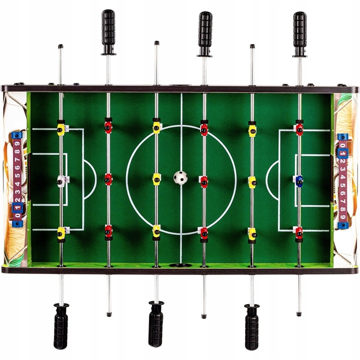 KOLOROWA MINI GRA PIŁKARZYKI STÓŁ PIŁKARSKI