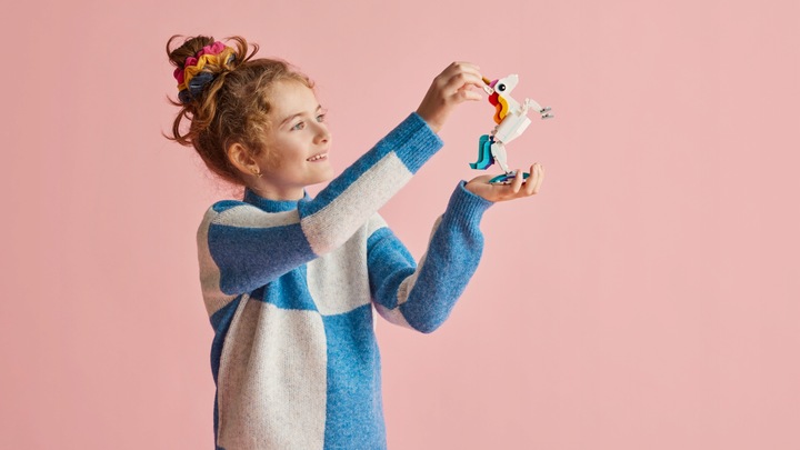 LEGO CREATOR 31140 Magiczny jednorożec 3w1 zestaw klocków dla dzieci +7 lat