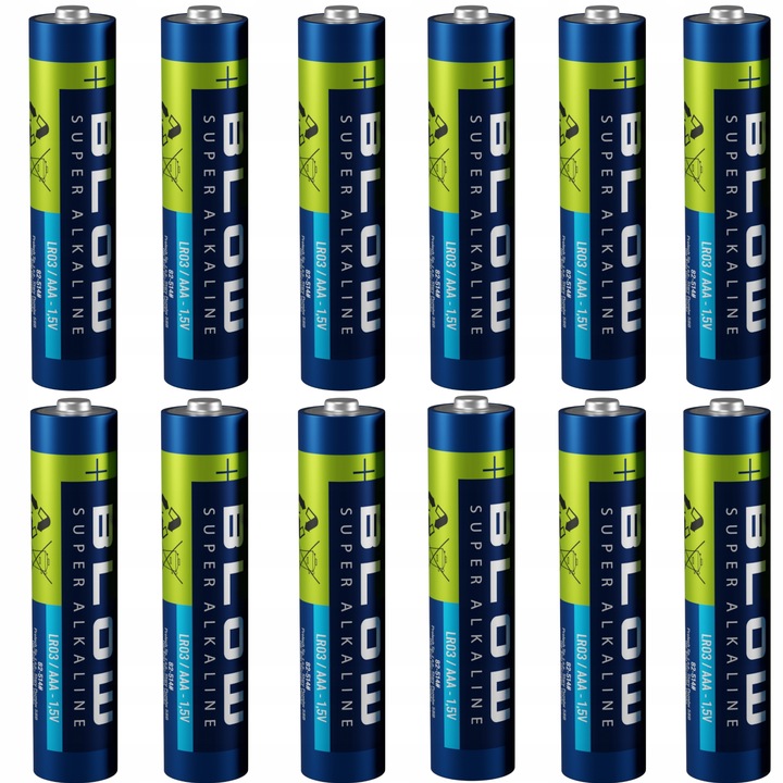 40x BATERIA BATERIE AAA LR3 R3 PALUSZKI ZESTAW MOCNA
