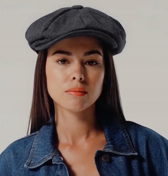 CZAPKA Z DASZKIEM KASZKIET MĘSKI STYL PEAKY BLINDERS ELEGANCKI RETRO