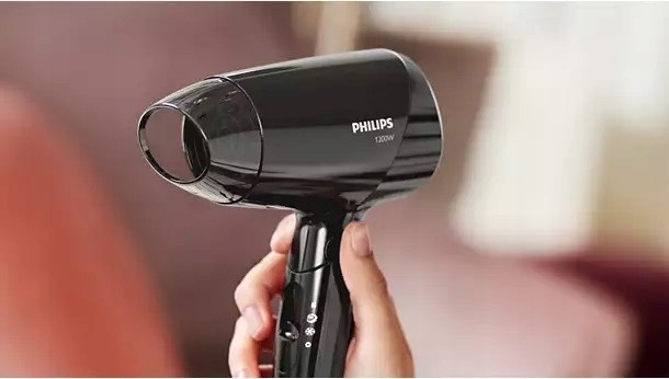 Suszarka do włosów składana turystyczna Philips Essential 1200W