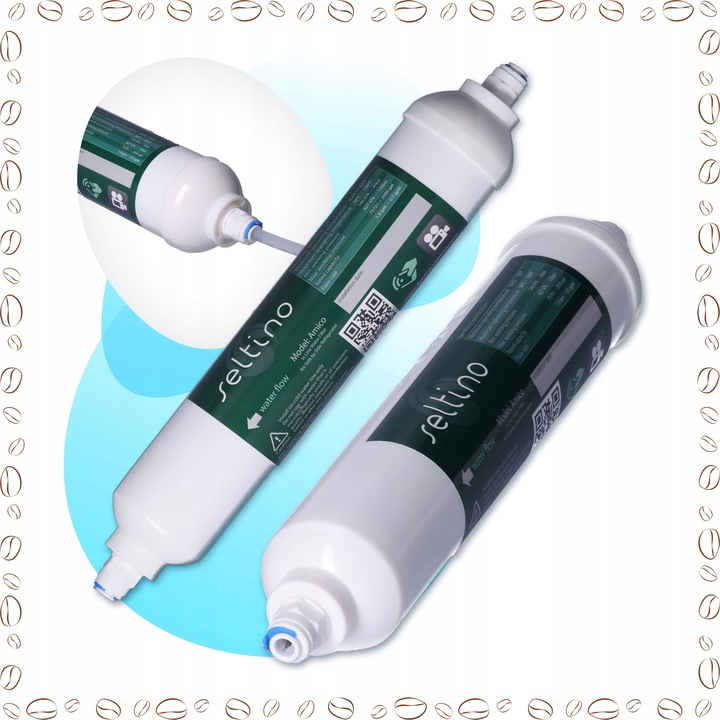 2x Filtr wody Seltino Amico do lodówki Samsung SIDE BY SIDE ZAMIENNIK