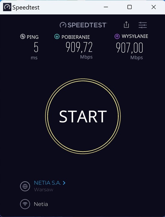 AXE5400 GIGABIT ANTENY KARTA SIECIOWA ADAPTER WiFi6E TRIBAND 5GHz 6GHz WPA3