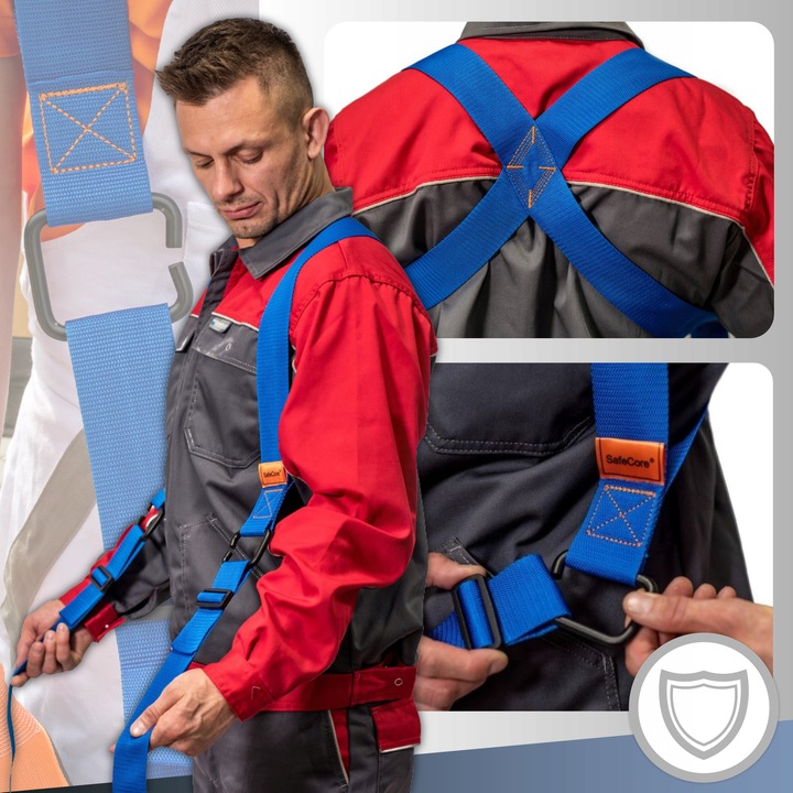 PASY do PRZENOSZENIA Mebli Gabarytów Jakościowe Szelki PRZEPROWADZKA